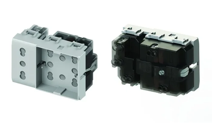 4Box 4B.V14.H21.XL Side Unika Compatibile con Vimar Plana, 250 V, XL, Bianco