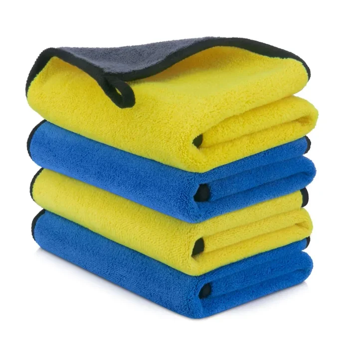 4X Panni Microfibra Auto, TECDO 840GSM Professionale Auto Panno Asciugatura… Moda