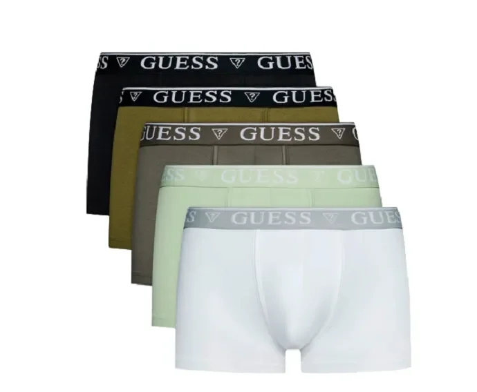 5 Set Boxer Uomo Guess Art U3BG16 K6YW1