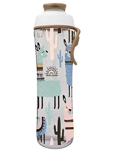 50 borracce resistenti senza bisfenolo A per ragazze – 680 ml. Bianca