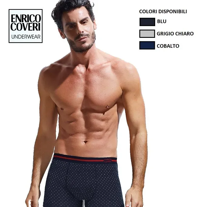 6 BOXER UOMO ENRICO COVERI ART EB1665 COLORE FOTO MISURA A SCELTA Vendita calda online