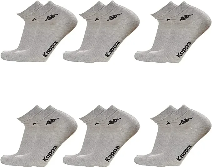 6 calzini unisex in cotone elastico Kappa art K004 colore e misura a scelta - immagine 3