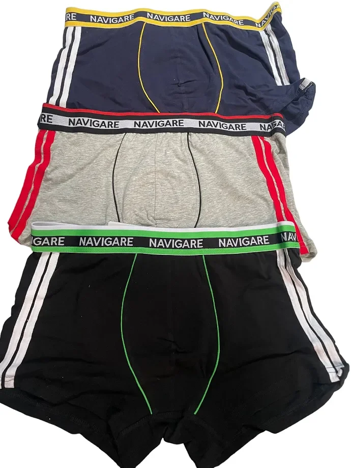 6 Paia Boxer Uomo Navigare Art. B21183ZX6 Colore e misura a scelta