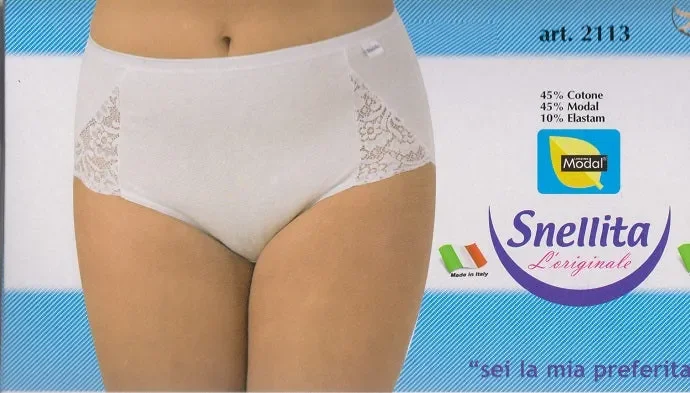 6 SLIP DONNA SNELLITA IN COTONE ART. 2113 COL. MISTI MIS. A SCELTA