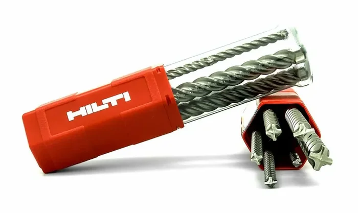 6 x Punte per trapano SDS HILTI per cemento, Testa a 4 taglienti, 5 6 8 10 12