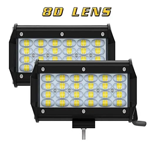 7″ Coppia Philips Proiettore LED Barra 6000K 240W 24000LM, BAR