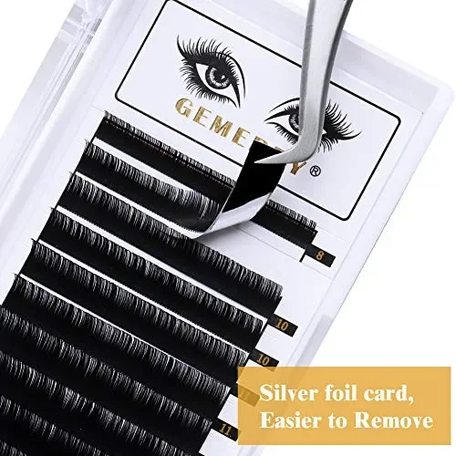 8-14mm Mix Ciglia One to Extension Seta mix, 0.20mm D curl - immagine 3