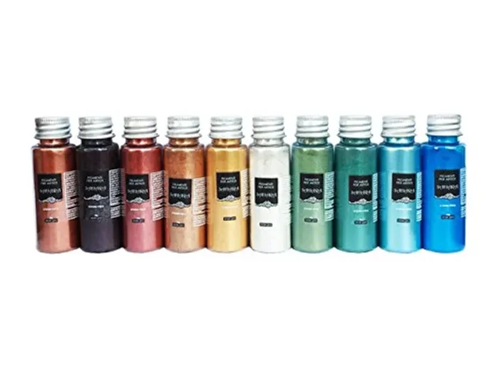 “SET SAHARA” : PIGMENTI IN POLVERE MICA PER LA COLORAZIONE DI RESINE E VERNICI - immagine 3
