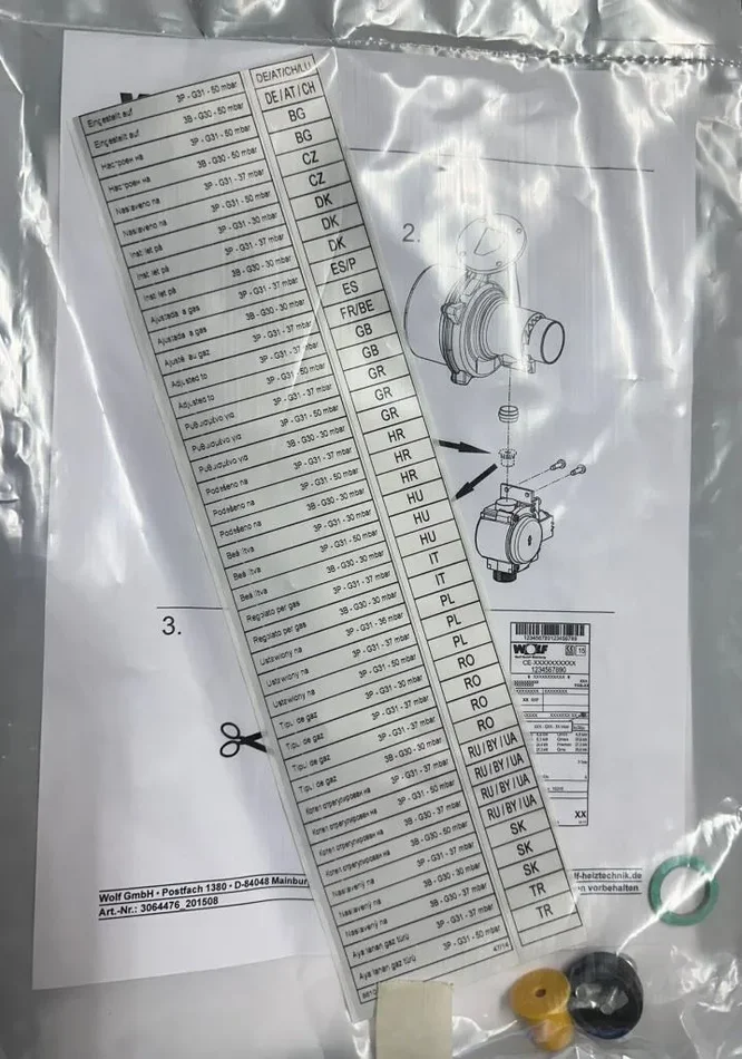 8614788 Kit Trasformazione A Gpl