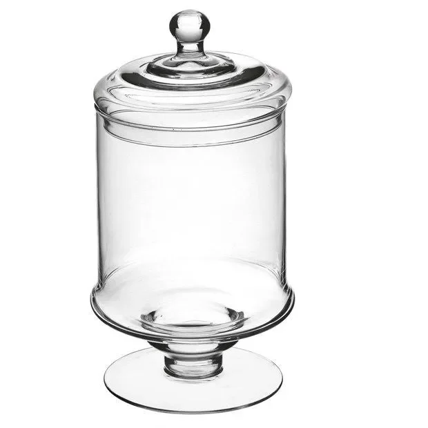 A.L.E Import Bomboniera Portaconfetti H 280 Mm D 115 Mm Vetro