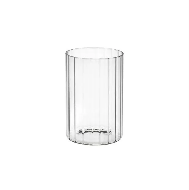 A.L.E Import Cilindro Vetro Ottico Portafiori H 150 Mm D 100 Mm Trasparente In saldo