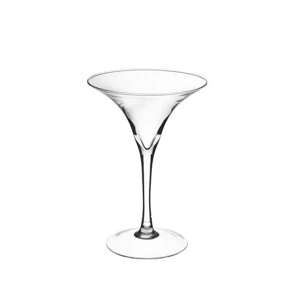 A.L.E Import Coppa Martini Vetro H 500 Mm D 250 Mm Bomboniera
