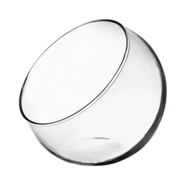 A.L.E Import Sfera Bomboniera Taglio Oblique H 130 Mm D 150 Mm Vetro Online