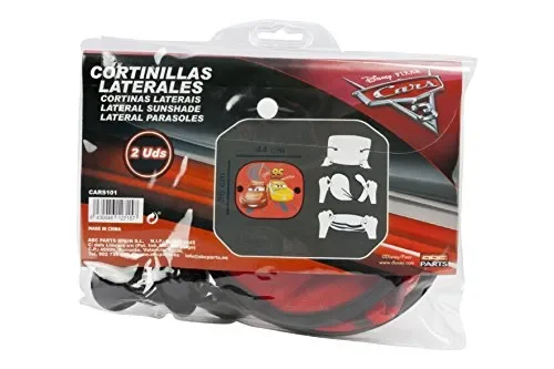 ABC Parts Cars CARS101 Tendine Coprisole, Rosso, Set di 2 - immagine 3