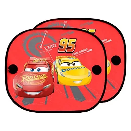 ABC Parts Cars CARS101 Tendine Coprisole, Rosso, Set di 2 Moda