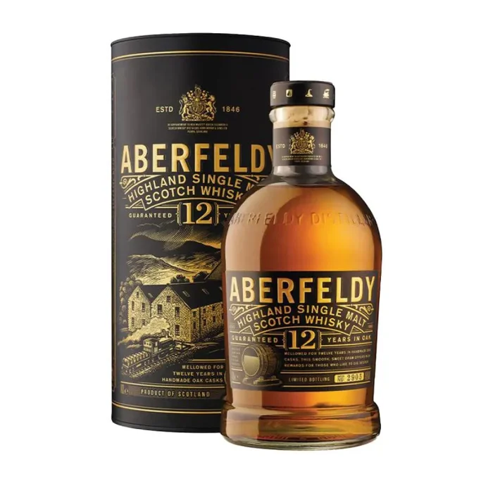 Aberfeldy 12 Anni Single Malt Highland Scotch Whisky con Astuccio Vendita online