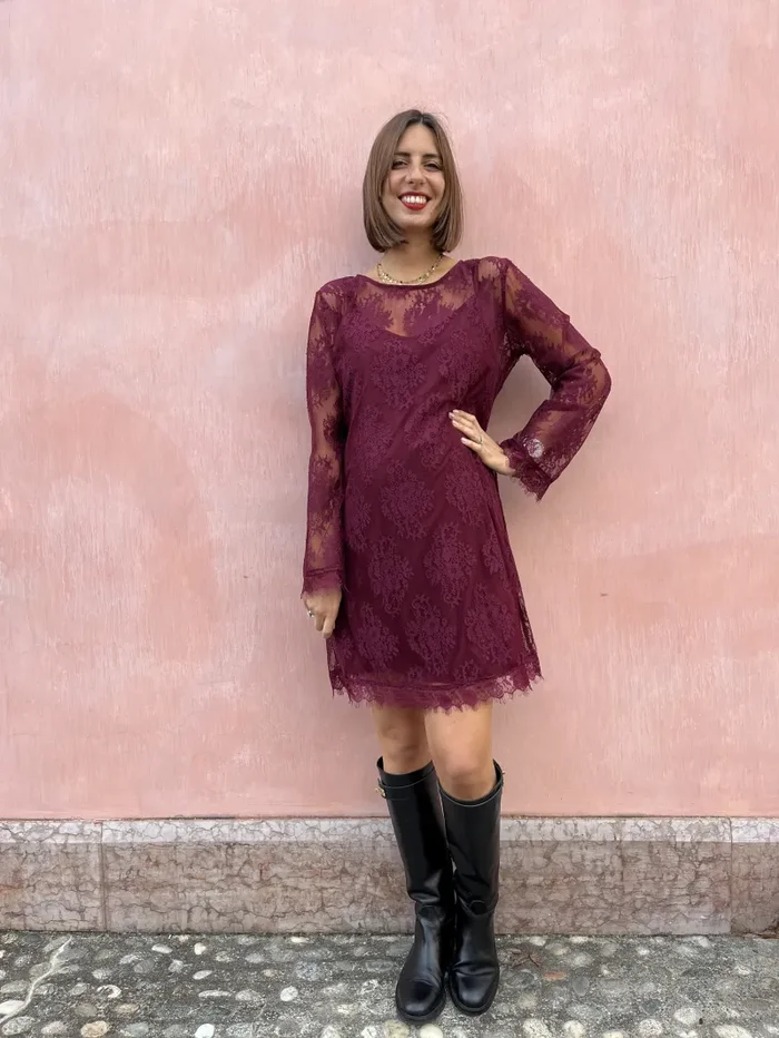 ABITO CORTO PIZZO - immagine 2