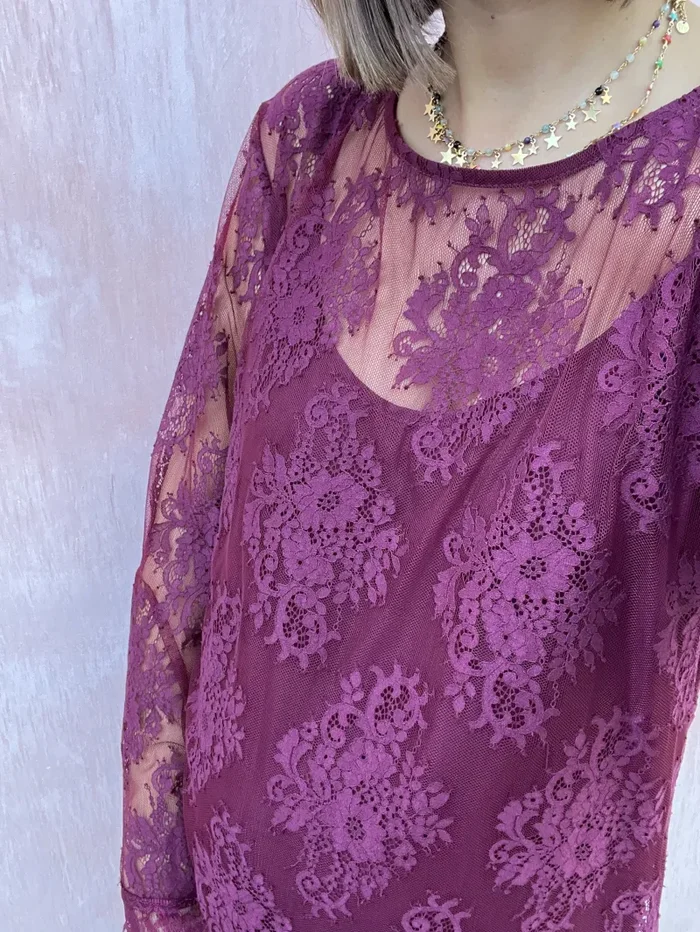 ABITO CORTO PIZZO - immagine 3