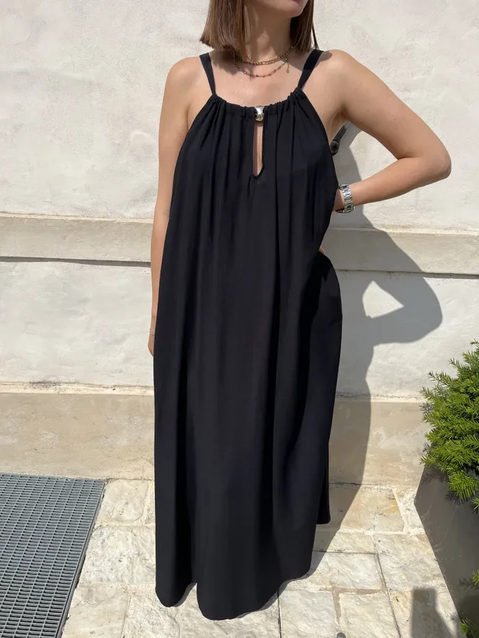 ABITO LUNGO VISCOSA - immagine 3