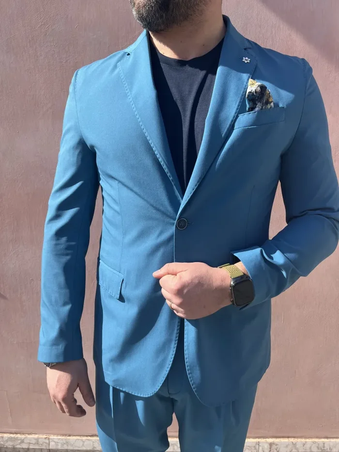 ABITO MONOPETTO VISCOSA OLD MONEY - immagine 2