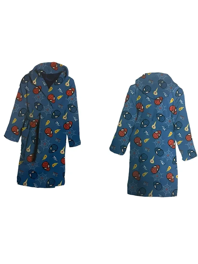 Accappatoio bimbo Spiderman Art. Spiderman Colore foto misura a scelta Online