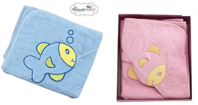 ACCAPPATOIO NEONATO TENERI BEBE’ ART 1923 COLORE A SCELTA MISURA 75X75