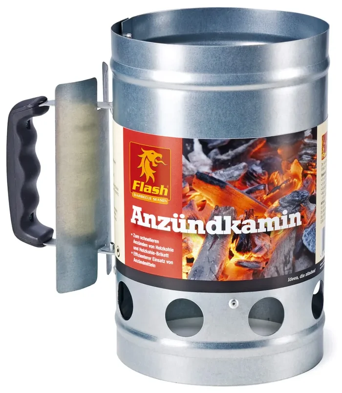 Accendi Carbonella e Ovuli in Acciaio Inox Vannini