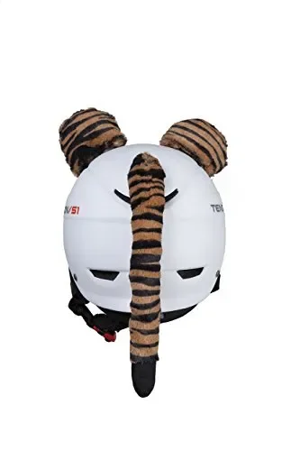 Accessori CASCO Orecchie TIGRE da applicare al casco sci moto adulti bambini - immagine 3