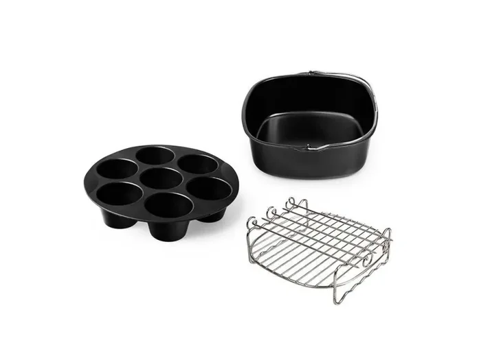 ACCESSORI PER FRIGGITRICE AD ARIA CONFEZIONE DA 3 – 5L