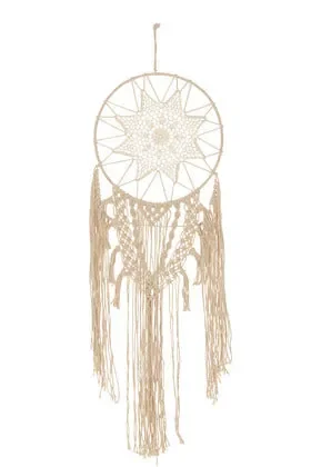 Acchiappasogni Macrame Cotone Ecru Large (30.05X0.5X103CM)