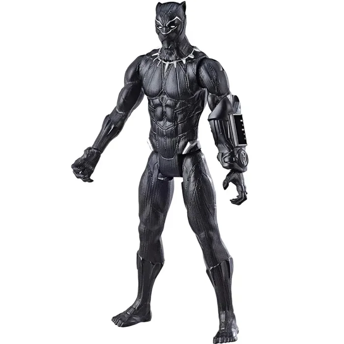Action Figures Marvel Avengers Titan Hero Personaggio Black Panther 30cm Fornitura