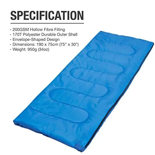 Active Era Eccellente Sacco a Pelo di Forma Rettangolare. Ultraleggero e… - immagine 3