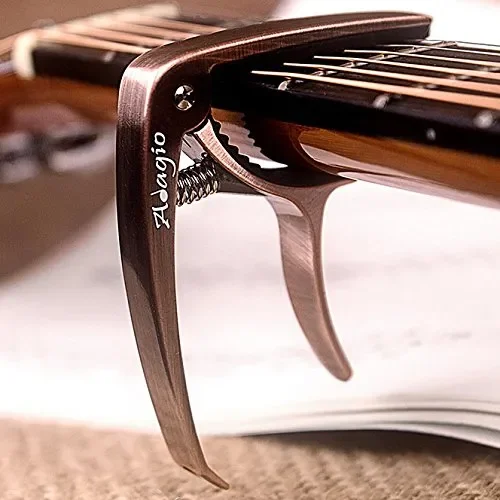 Adagio, capotasto Pro deluxe per chitarra acustica ed elettrica con sgancio…