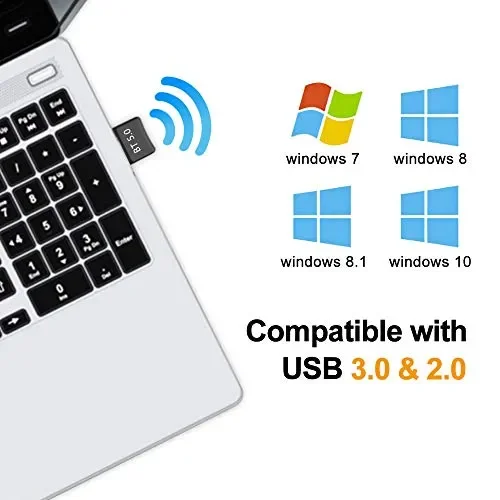 Adattatore Bluetooth – FAGORY USB 5.0 Plug and Play,… - immagine 2