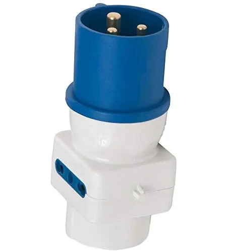 Adattatore Cee 3 Poli 16A/230V con Spina [Classe di efficienza…