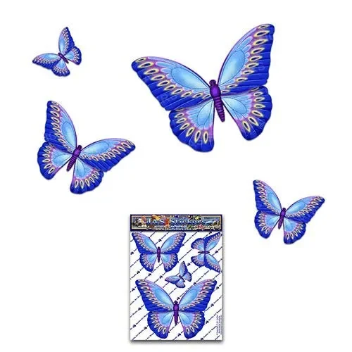 Adesivi per auto – piccola farfalla blu – animale – ST00025BL_SML – adesivi…
