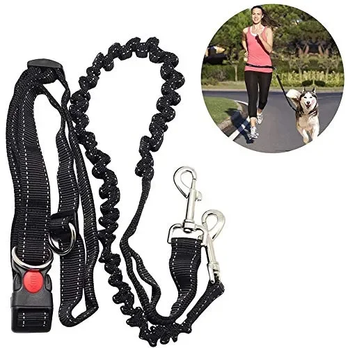 ADOGO – Guinzaglio per cani, che lascia le mani libere, assorbe Running Leads Online