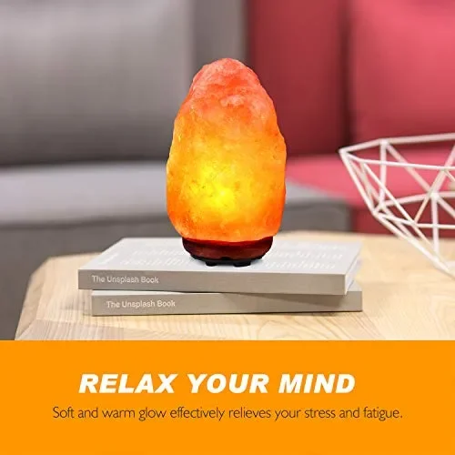 Adoric Lampada di Sale dell’Himalaya 2-3 kg, Cristallo rosa naturale [Classe… - immagine 3