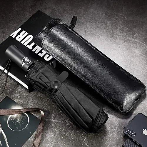 Adoric Ombrello pieghevole automatico,Ombrello Antivento e Impermeabile e 10… Online ora - immagine 2