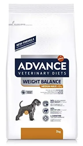Advance Weight Balance Cibo per Cani , Pollo – 3 kg