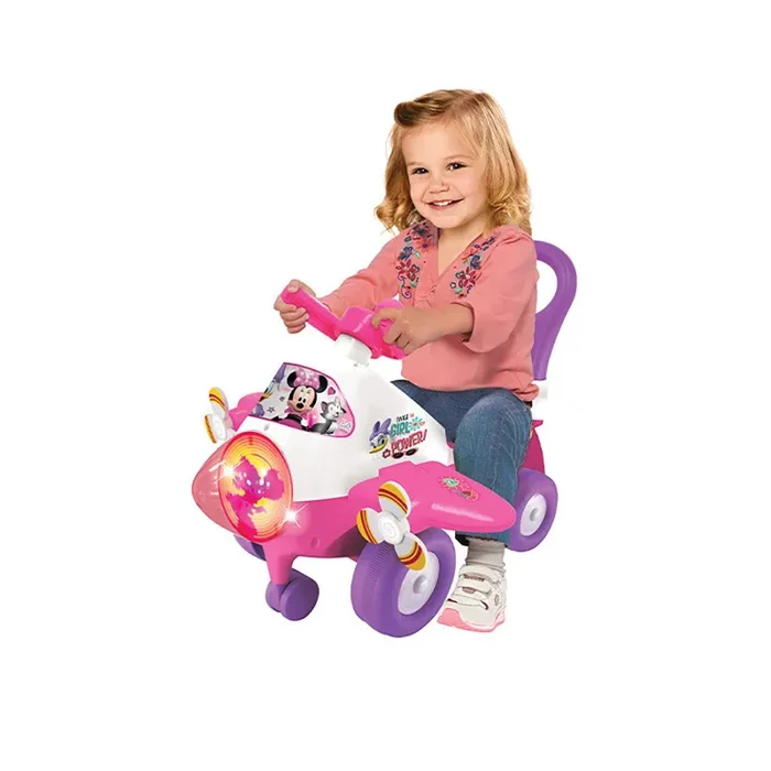Aereo Cavalcabile 54x46x38 cm per Bambini Minnie Rosa Vendita calda - immagine 2