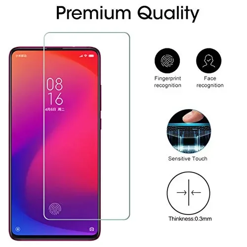 Aerku Pellicola Vetro Temperato per Xiaomi Mi 9T / Transparent - immagine 2