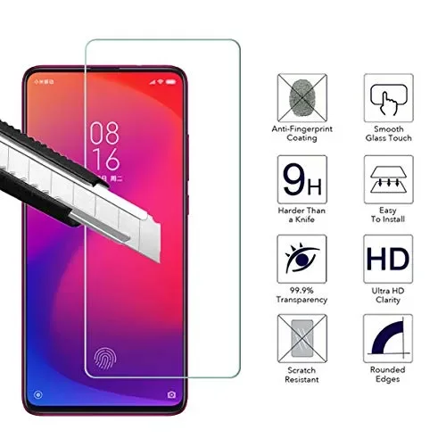 Aerku Pellicola Vetro Temperato per Xiaomi Mi 9T / Transparent - immagine 3