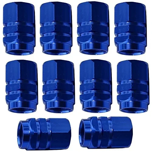 Aerzetix – 10 x Tappi blu per valvole in alluminio auto moto bicicletta Vendita online