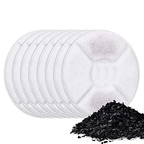 Afloia 8PCS Filtro di ricambio per fontanella, fornitura acqua per… Sconti