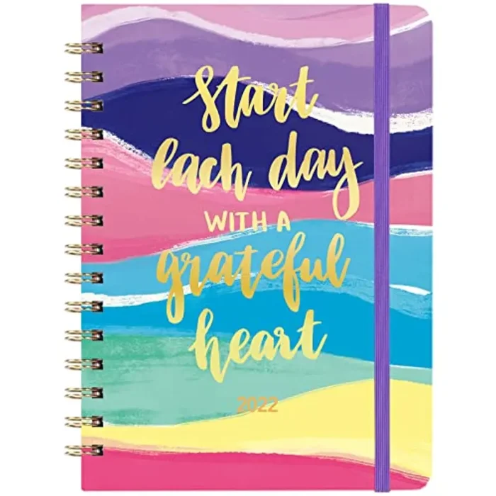 Agenda 2022 – Agenda settimanale A5 da gennaio a dicembre 2022, 15 x 21 cm In saldo