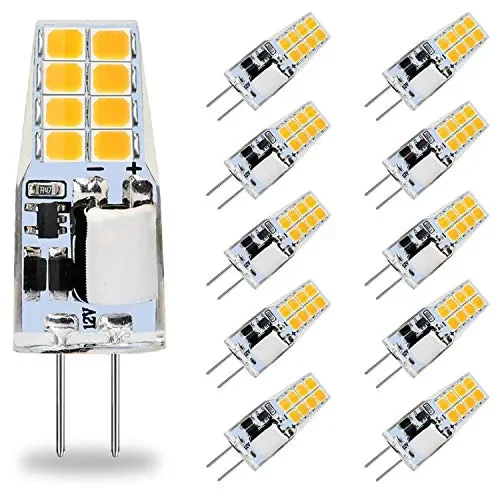 AGOTD Lampadina LED G4, 3W Equivalente a 30W Lampada Alogena, Bianco Caldo…