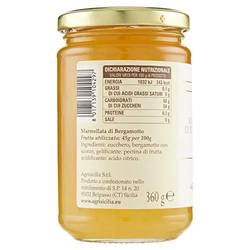 Agrisicilia Marmellata di Bergamotto – 360 g - immagine 2