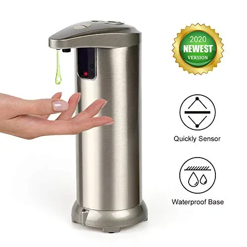AHUIFT Dispenser Automatico di Sapone, Sapone Liquido Sensore…