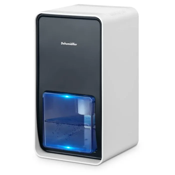 Aidodo Deumidificatore per Casa Muffa 1000ML,Deomificatore Piccolo D’Aria Mini Portatile,Auto-off, Deumidificatori Assorbire l’acqua 500ml/24h, Per Armadio Stanze Cantina Ufficio Camera da Letto